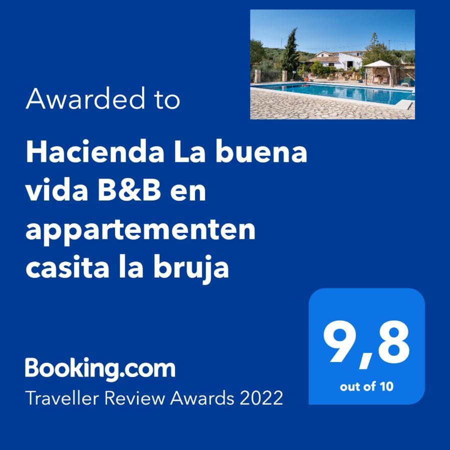 Hacienda La Buena Vida B&B En Appartementen Casita La Bruja Algarinejo Eksteriør bilde
